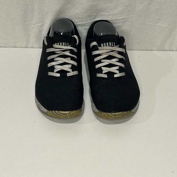LIMITED EDITION #IAMNOBULL NOBULL TRAINER Men Size 8 Women Size 9.5 Black White